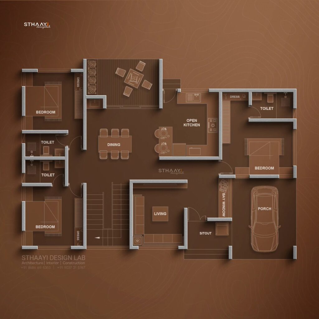 sthaayi design lab floor plan