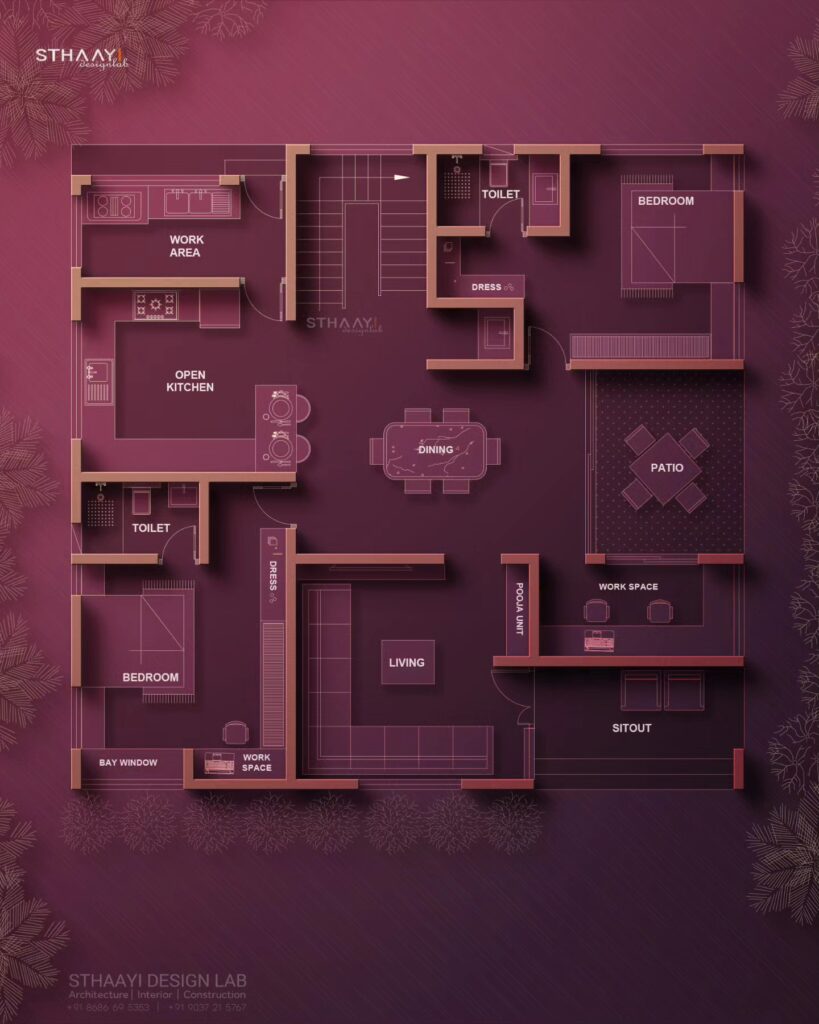 sthaayi design lab floor plan